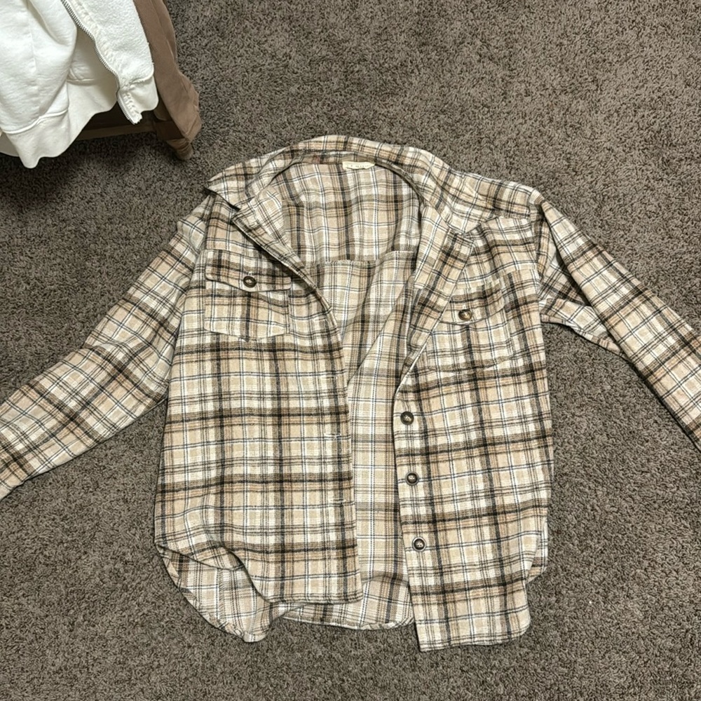 LA hearts pacsun flannel jacket!!